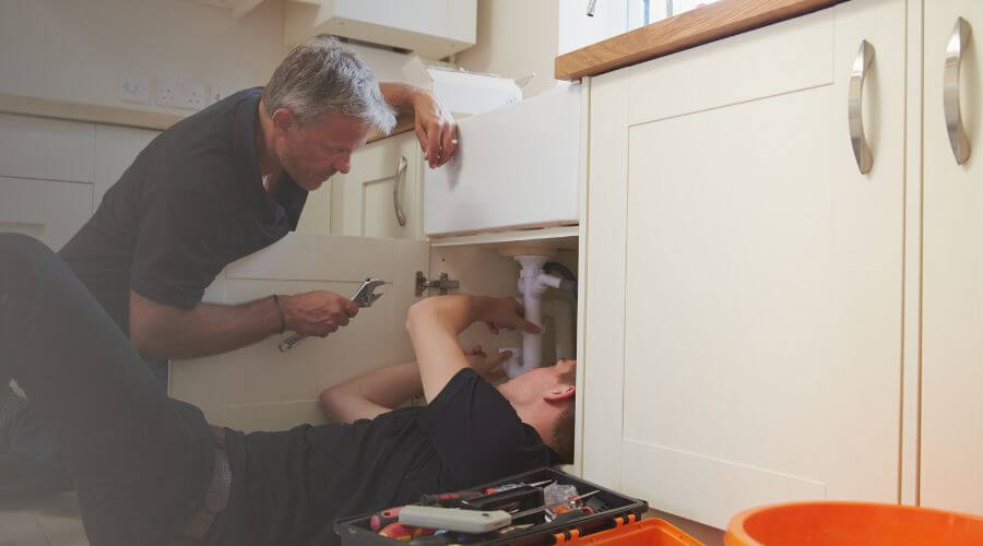 Professional burst pipe repair services in Nellis Afb, NV